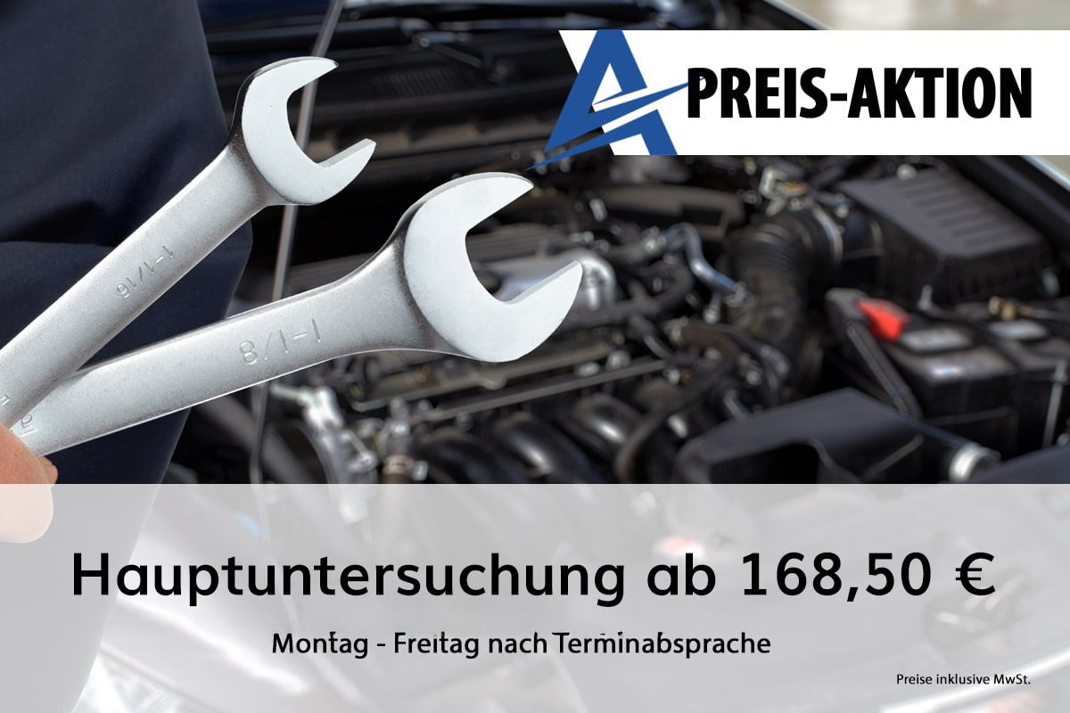 HU Preisvorteil ab 168,50 Euro